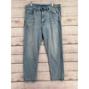 Rag & Bone Fit 2 Slim Jeans Mens 38x30 Blue Light Wash Denim Stretch